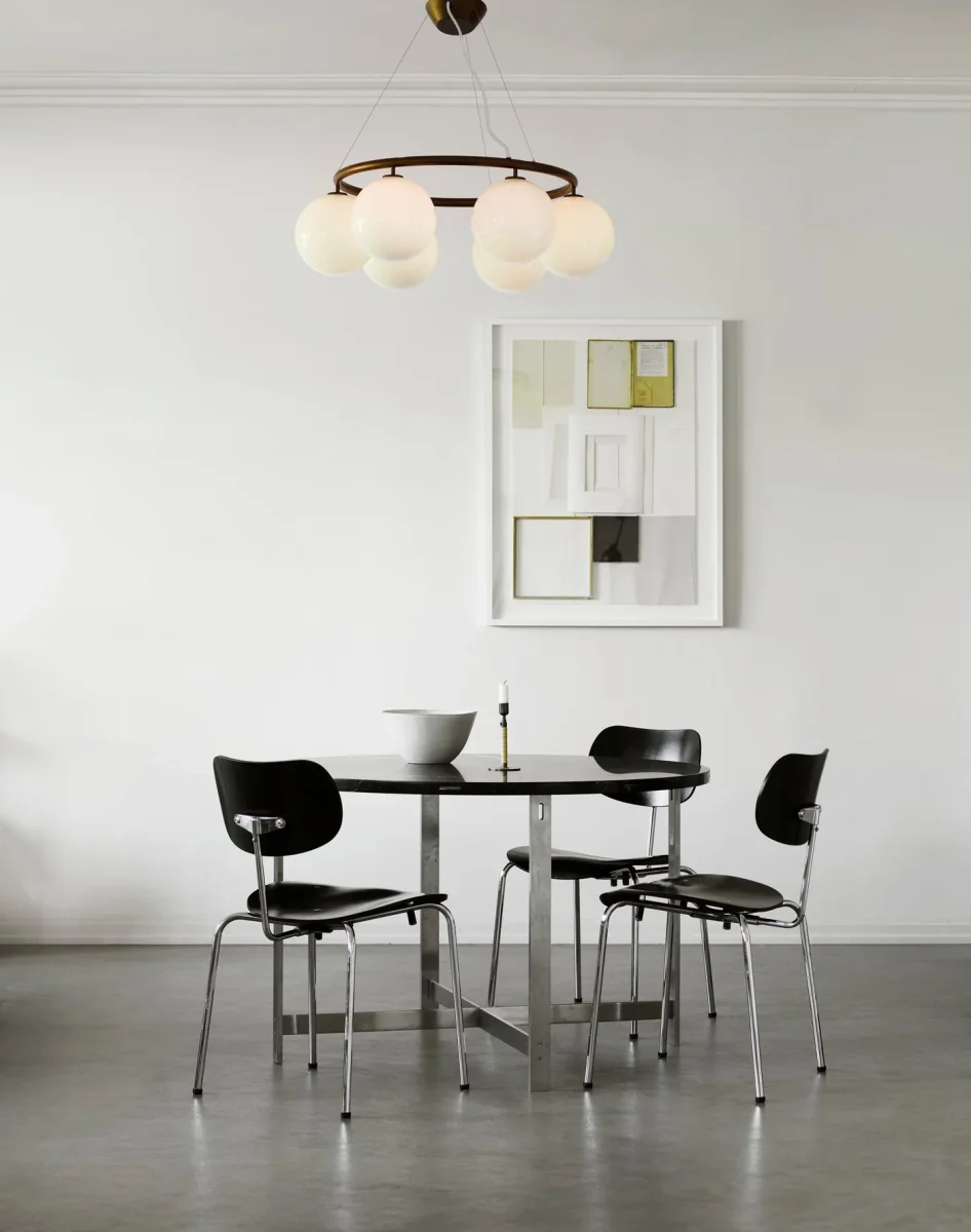 Miira 6 Circular ljuskrona, dark bronze / opal • NUURA - Bild 6